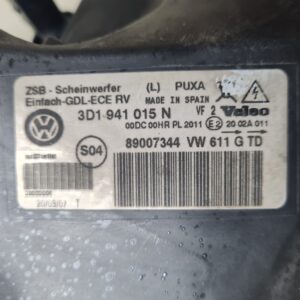 Komplett Scheinwerfer Xenon links VW PHAETON 3D