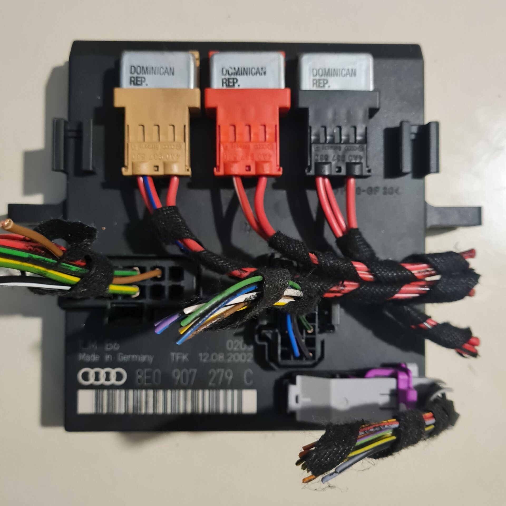 Audi A4 Cabrio Komfortsteuergerät 8H0959433D Komfortmodul Temic