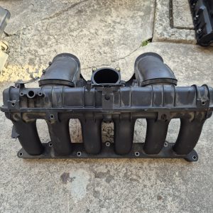 Ansaugkrummer Bmw E60 E90 E91 N52 325i 752036808 Ansaugbrücke-Gebraucht Teile
